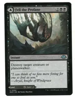 MTG Fell the Profane Modern Horizons 3 Magic The Gathering TCG - Image 1