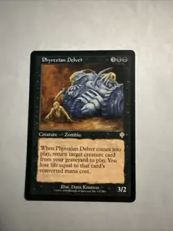 MTG - Phyrexian Delver Invasion Regular Rare #115 - Image 1