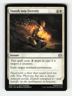 Vanish into Eternity C Phyrexia: All Will Be One 36 LP Normal MTG - Image 1