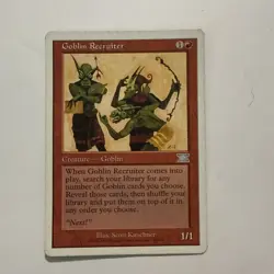 Goblin Recruiter Classic MTG Core Set 6th Edition Regular - Image 1
