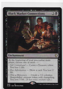 Black Market Connections Commander Legends: Battle for Baldur's Gate (NM) #669 - Image 1