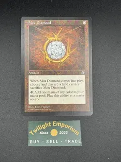 Magic The Gathering Mox Diamond - Lightly Played - Stronghold - Image 2