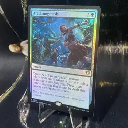 Magic the Gathering - Arachnogenesis - Foil - Commander Masters - NM - English - Image 2