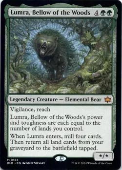 Lumra, Bellow of the Woods Bloomburrow - Magic MTG NM - Image 1