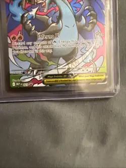Pokemon Phantasmal Flames MEGA CHARIZARD X EX #23 Black Star Promo From UPC - Image 3