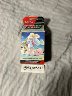 Pokemon Lillie Premium Tournament Collection Box Factory Sealed 6 Booster Packs - Image 1