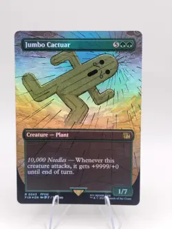 Jumbo Cactuar (Borderless) Final Fantasy Foil - Image 1