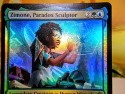 Zimone Paradox Sculptor mythic magic the gathering trading card singles - Image 2