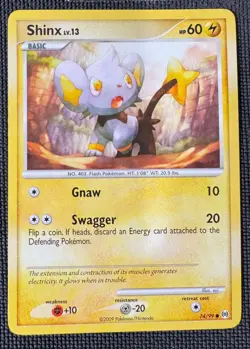 SHINX 74/99 COMMON ARCEUS POKEMON NM - Image 1