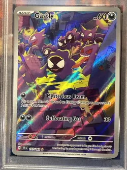 Gastly 177/162 SV05: Temporal Forces Holo PSA 9 RegradeUU Pokemon - Image 2
