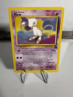Pokemon TCG Mew Black Star Promo #8 2000 WOTC Vintage - Image 1