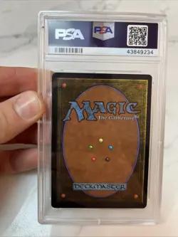 Mtg Unlimited Plains PSA Graded MINT 9 - Image 3