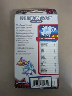 Sealed Burning Shadows Luminous Frost theme Decks - Image 3