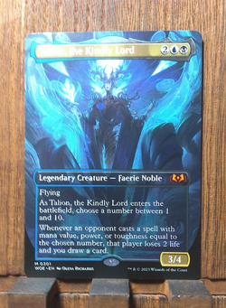 MTG✨ Talion, the Kindly Lord (Borderless) Wilds of Eldraine NEAR MINT.. - Image 2