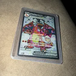 Pokemon TCG Charizard EX Obsidian Flames 215/197 NM Full Art (rare) - Image 1