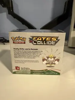 Pokemon 2016 XY Fates Collide Booster Box Sealed w/ Acrylic Case - Image 3