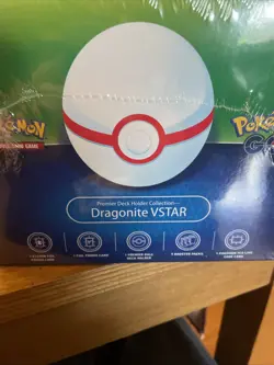 Pokemon Go Premier Deck Holder Collection Dragonite VSTAR Sealed - Image 2