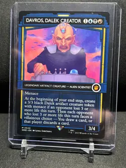 Davros, Dalek Creator - Showcase - Magic MTG 2023 Doctor Who NM - Image 1