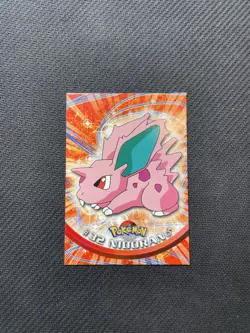 Carte Pokemon Nidoran #32 TOPPS Serie 1 Francais Ultra Rare FR - Image 1