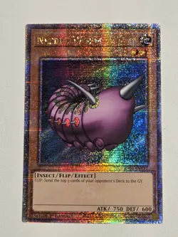 Needle Worm RA04-EN112 Quarter Century Secret Rare Yugioh 1st Edition NM - Image 1
