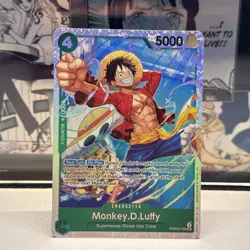 MONKEY D. LUFFY 2025 ONE PIECE PREMIUM BOOSTER SUPER RARE PRB02-005 Q5571 - Image 1