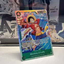 MONKEY D. LUFFY 2025 ONE PIECE PREMIUM BOOSTER SUPER RARE PRB02-005 Q5571 - Image 4