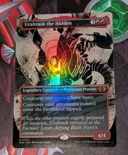 MTG *FOIL* Multiverse Legends Mythic URABRASK THE HIDDEN NM - Image 1