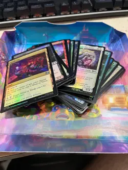 TMNT Magic The Gathering Mostly Foil cards(50) bulk - Image 1