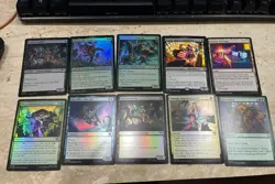 TMNT Magic The Gathering Mostly Foil cards(50) bulk - Image 3