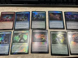 TMNT Magic The Gathering Mostly Foil cards(50) bulk - Image 5