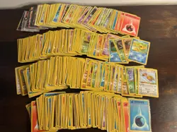 VINTAGE Assorted Pokemon Cards with Carrying Case - Jungle, Base Set, Fossil + - Image 3