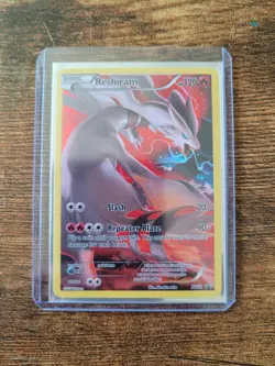Reshiram (Full Art Promo) XY74 XY Holo, Near Mint, Never Played, Pokemon Card - Image 1