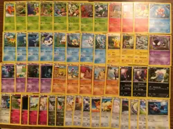 2015 COMPLETE (53) COMMON BREAKTHROUGH Pokemon Card Set -Pikachu Cyndaquil++NM/M - Image 1