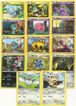 COMPLETE (29) NEXT DESTINIES COMMON POKEMON CARD SET -2012 RELEASE-NM/M Pikachu - Image 2
