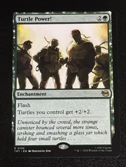 MTG Teenage Mutant Ninja Turtles Turtle Power! 0135 NM Rare - Image 1