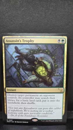 MTG Magic the Gathering NM Assassin's Trophy (187) Murders at Karlov Manor - Image 1
