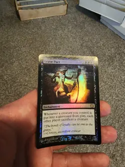 9th Edition MTG FOIL Grave Pact Magic - Image 1
