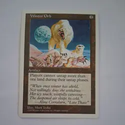 Winter Orb MTG Core Set 5th Edition Regular - Image 1