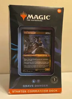 Magic The Gathering Starter Commander Deck Grave Danger MTG - Image 1