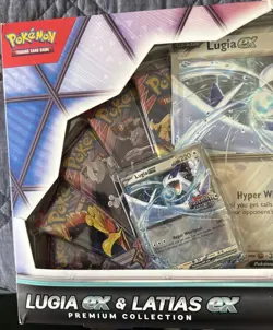 Pokemon TCG Lugia ex & Latias ex Premium Collection New Sealed Damage Box Sealed - Image 2