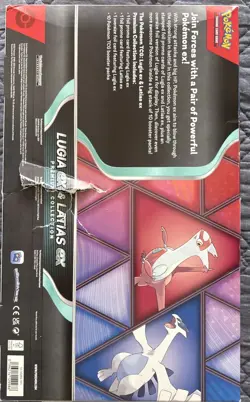 Pokemon TCG Lugia ex & Latias ex Premium Collection New Sealed Damage Box Sealed - Image 5