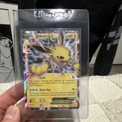 Pokemon Jolteon EX Holo Rare Card 28/83 160 HP Lightning English - Image 1