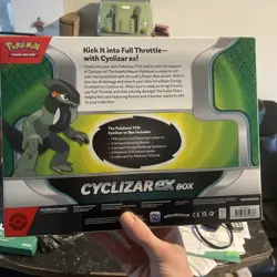 Pokemon TCG CYCLIZAR ex Box - Factory Sealed - Image 2