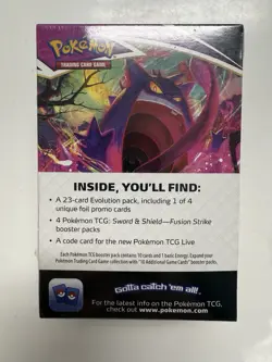 Pokemon TCG Fusion Strike Build and Battle Stadium Small & Large NEW SEALED 820650809958 - Image 3