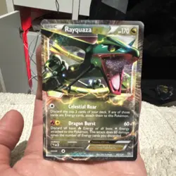 Pokemon Rayquaza EX Dragons Exalted Holo Ultra Rare Card 85/124 170 HP - Image 1