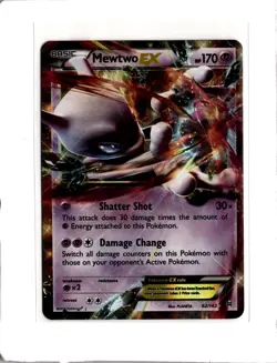 Pokemon TCG Mewtwo EX Ultra Rare XY - BREAKthrough 62/162 - Image 1