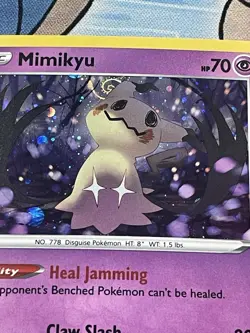 Pokemon TCG HD GALAXY SWIRL 🍥 81/189 Cosmos Holo Darkness Ablaze NM - Image 3