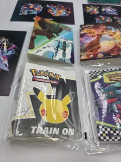 Set Of 4 Pokemon TCG Mini Portfolio Binder Plus More - Image 2
