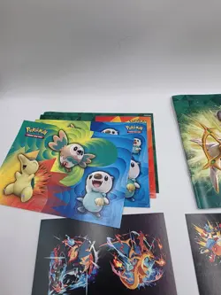 Set Of 4 Pokemon TCG Mini Portfolio Binder Plus More - Image 5