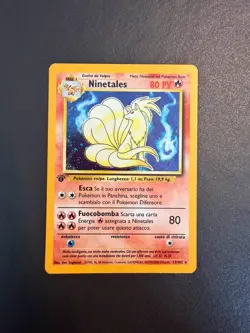 Pokemon Ninetales 12/102 Set Base First Edition ITA - Image 1